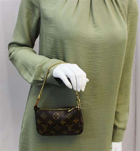 louis vuitton mini pochette accessoires monogram canvas bag|More.